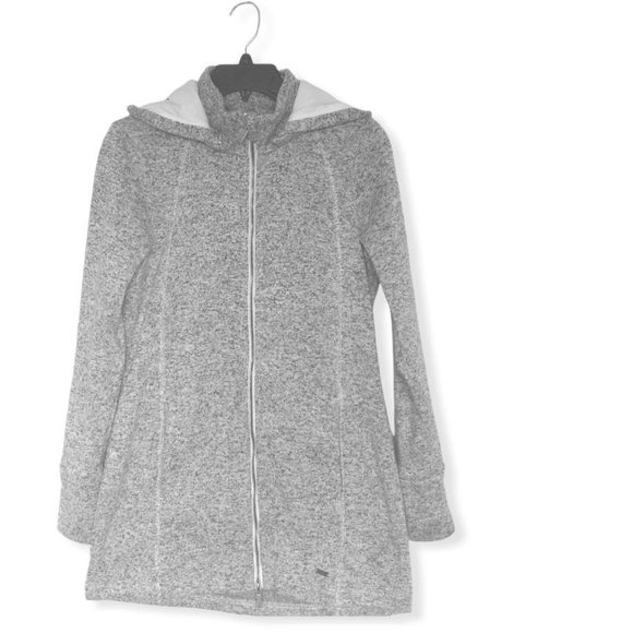 Freedom Trail Hooded Longline Jacket grey M - Picture 4 of 7